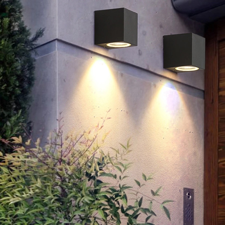 Đèn LED rọi gắn tường hắt sáng 1 đầu trang trí nội ngoại thất DRT-001-2