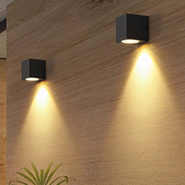 Đèn LED rọi gắn tường hắt sáng 1 đầu trang trí nội ngoại thất DRT-001-3