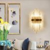 Đèn treo tường pha lê 2 đầu E14 trang trí phòng ngủ hiện đại DPL-37